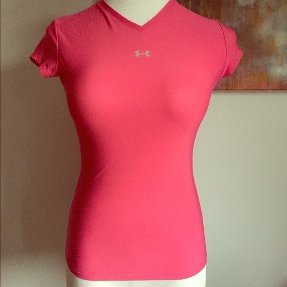Under Armour Drifit Tee Pink - Picture 3 of 6